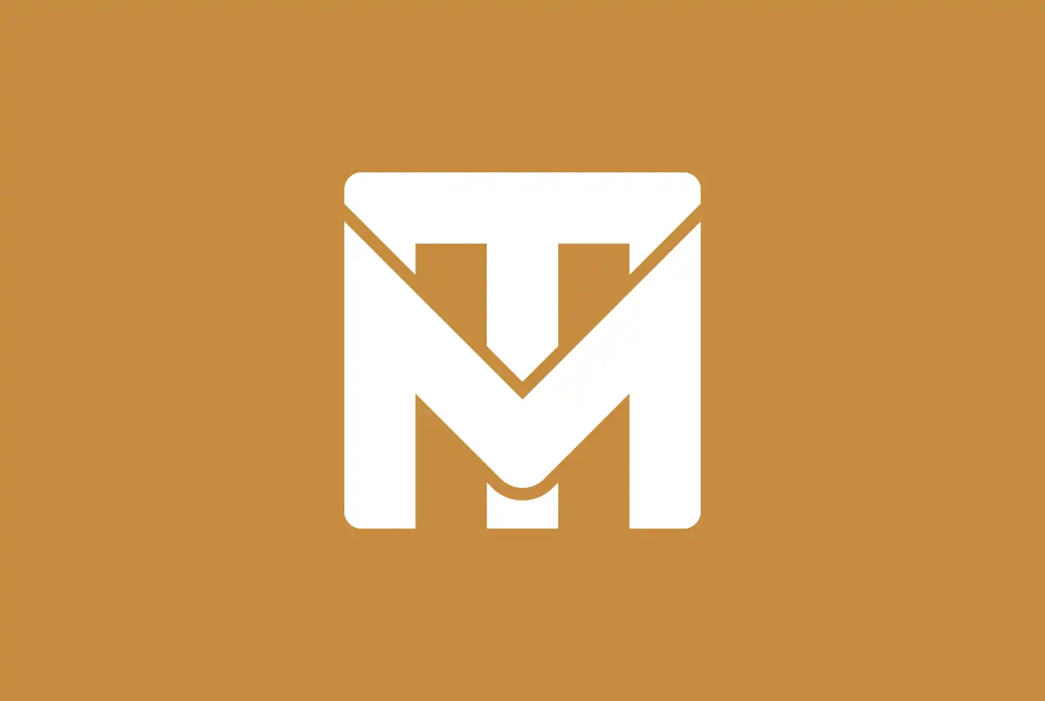 The new TM Maintenance Services icon in white on a golden background